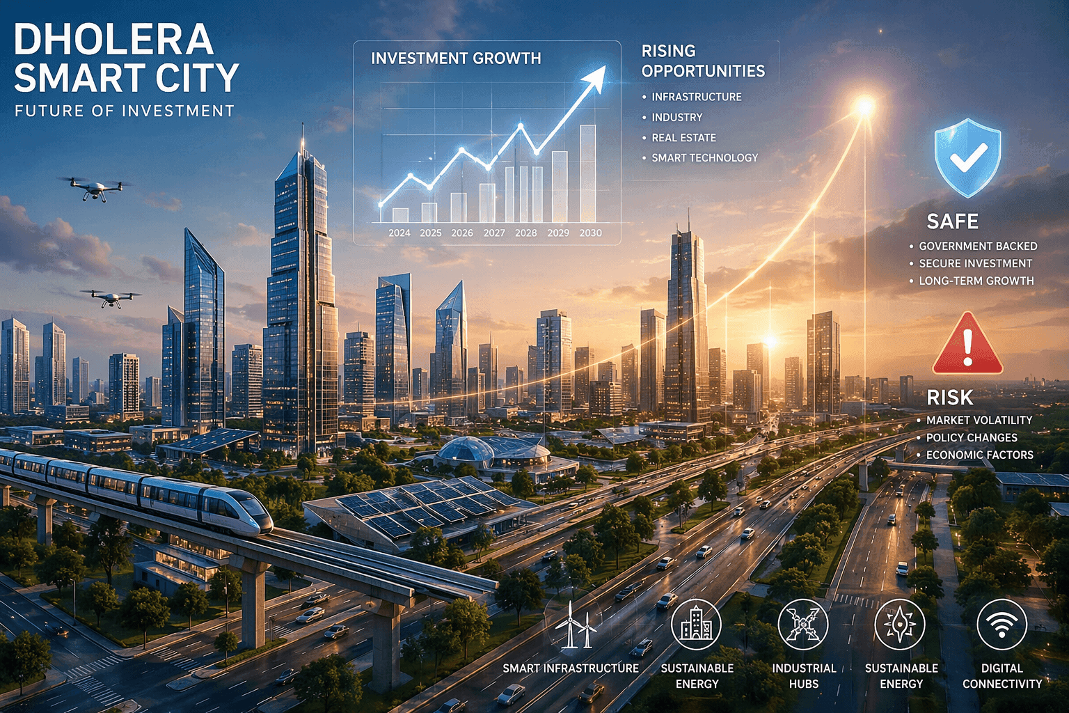 Dholera Smart City Safe Investment or Scam – Full Truth 2026