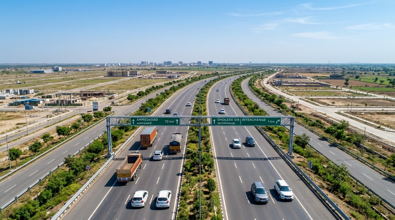 Ahmedabad Dholera Metro 2026: MRTS Stations, TOD Corridors & Realty Surge