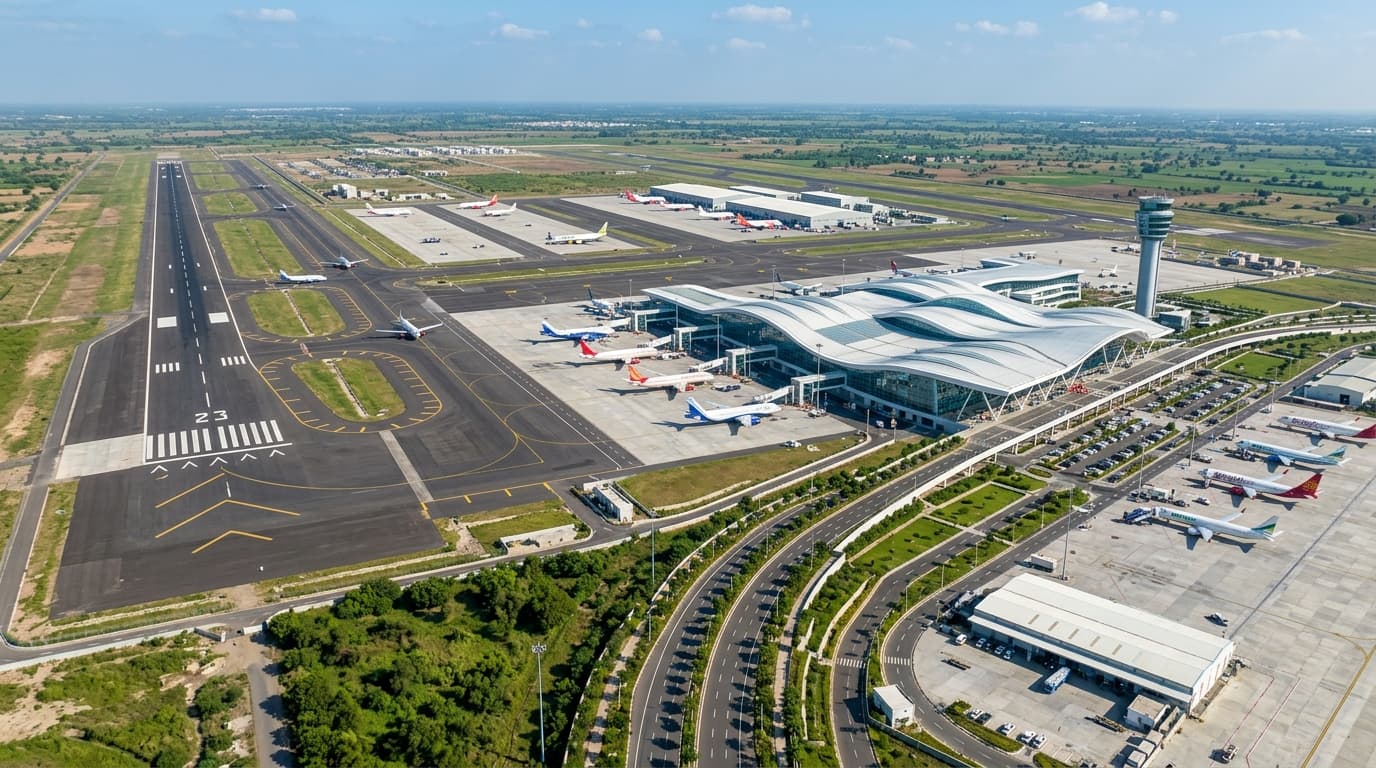 Dholera International Airport 2026: Runway Trials, Cargo Hub & Flight Launch