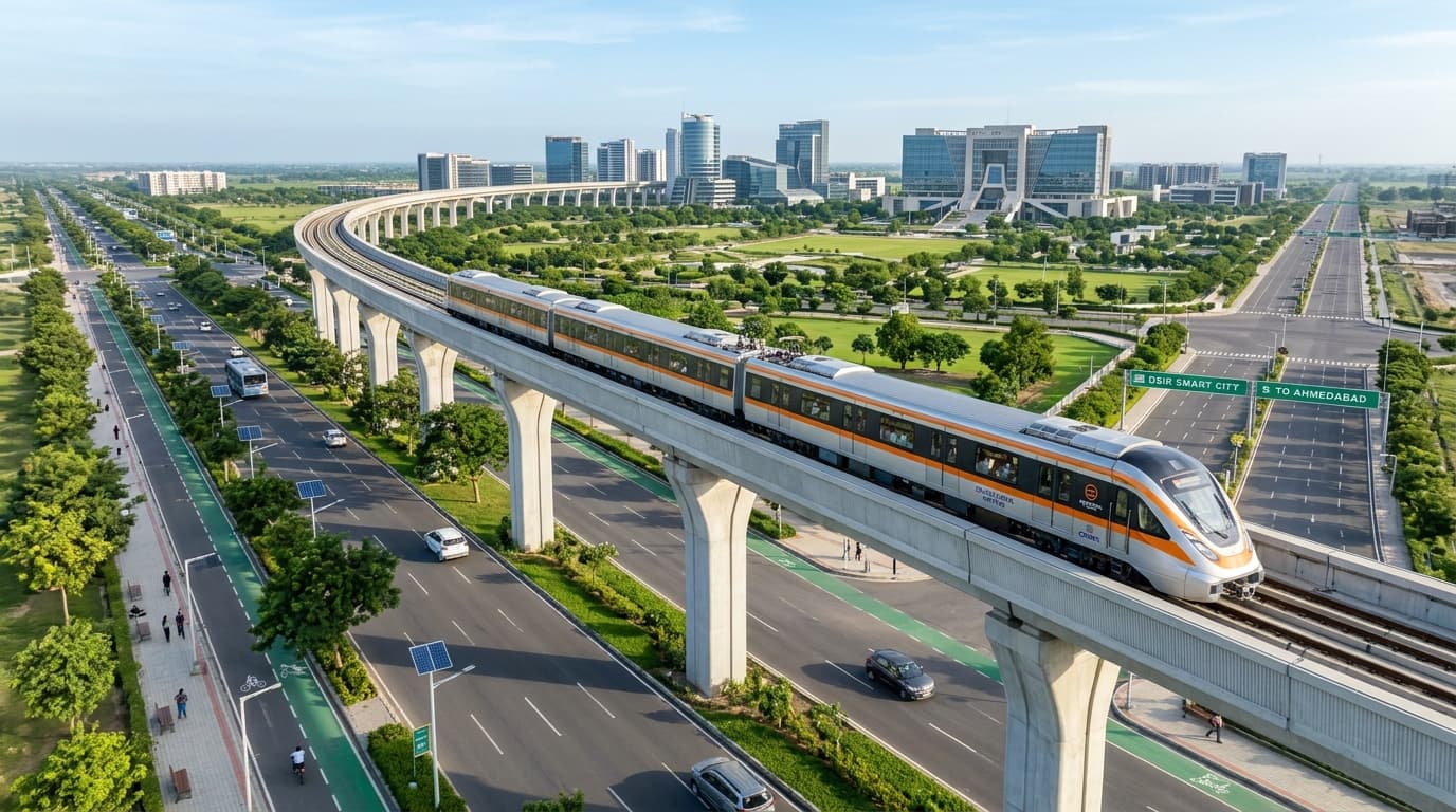 Dholera Metro Rail 2026: Ahmedabad RRTS Stations & TP1 Surge