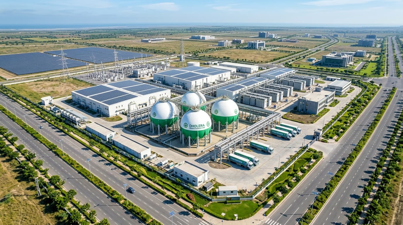 Dholera Green Hydrogen Hub 2026: Clean Tech & TP2 Land Surge