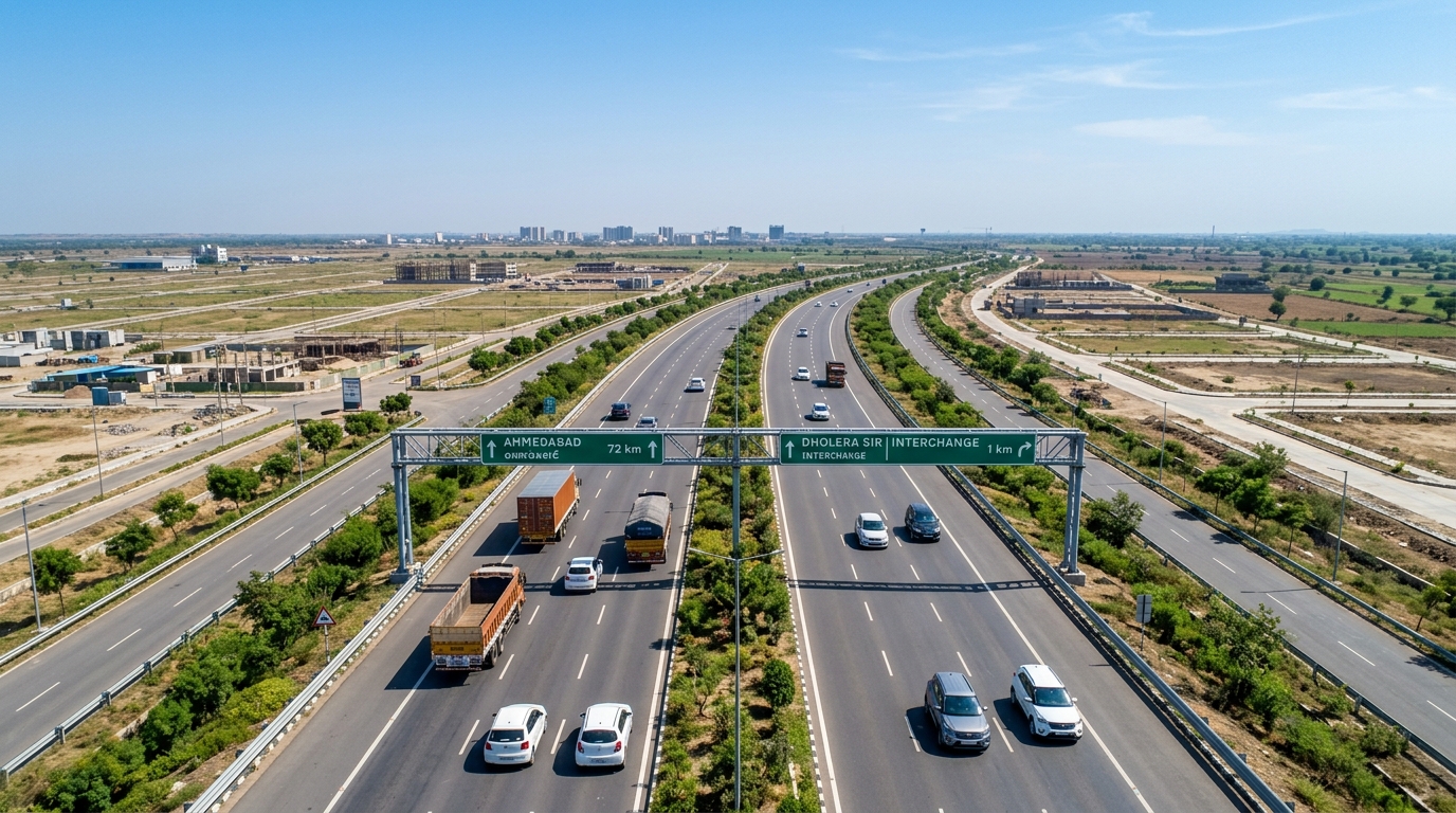 Ahmedabad Dholera 4-Lane Access-Controlled Expressway Highway