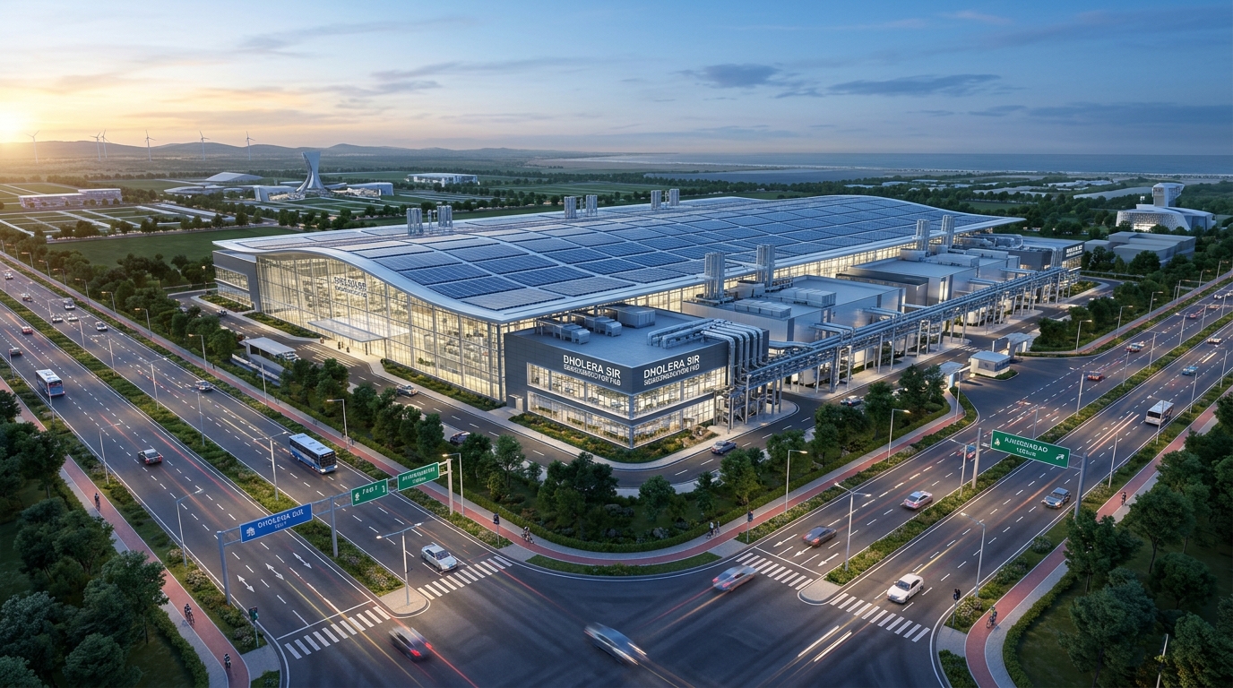 Tata Electronics Semiconductor Mega Fab Facility in Dholera SIR Gujarat